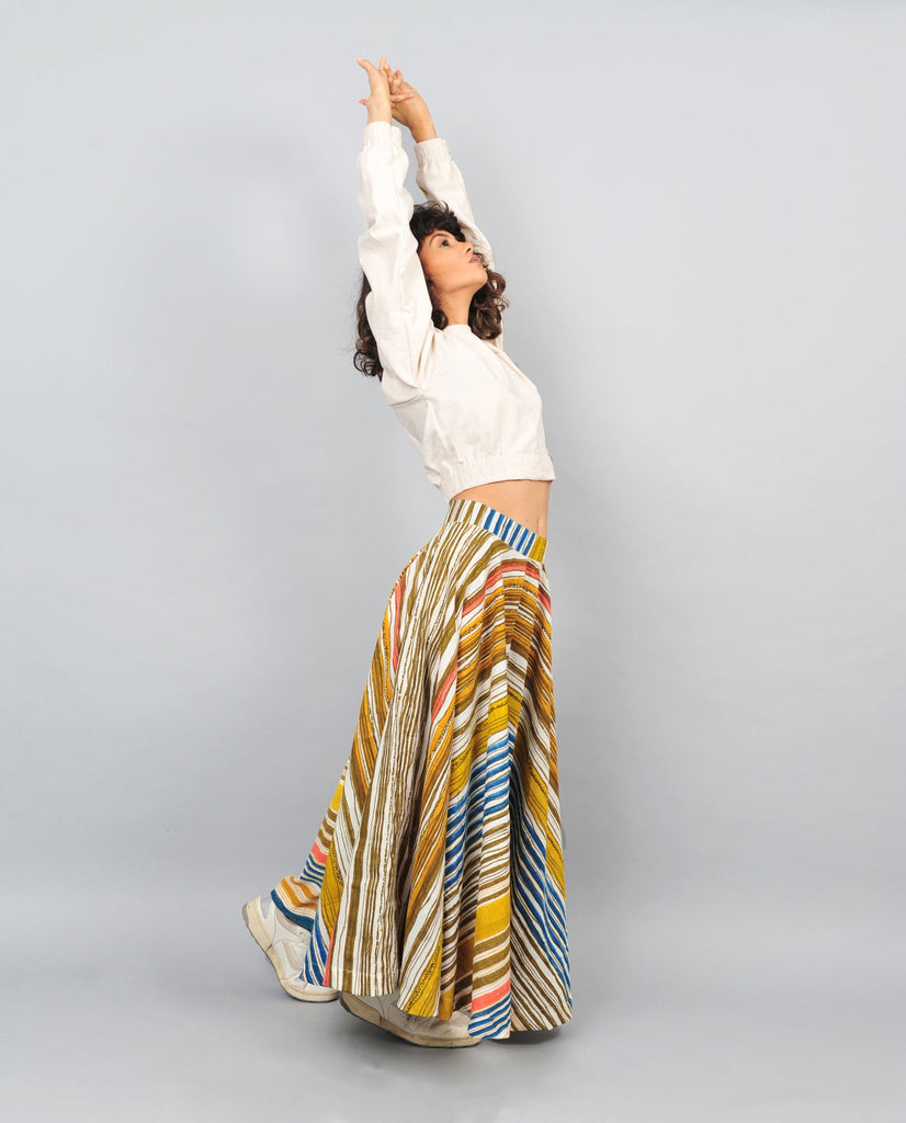 Striped Skirt - CiceroniRias Jaipur