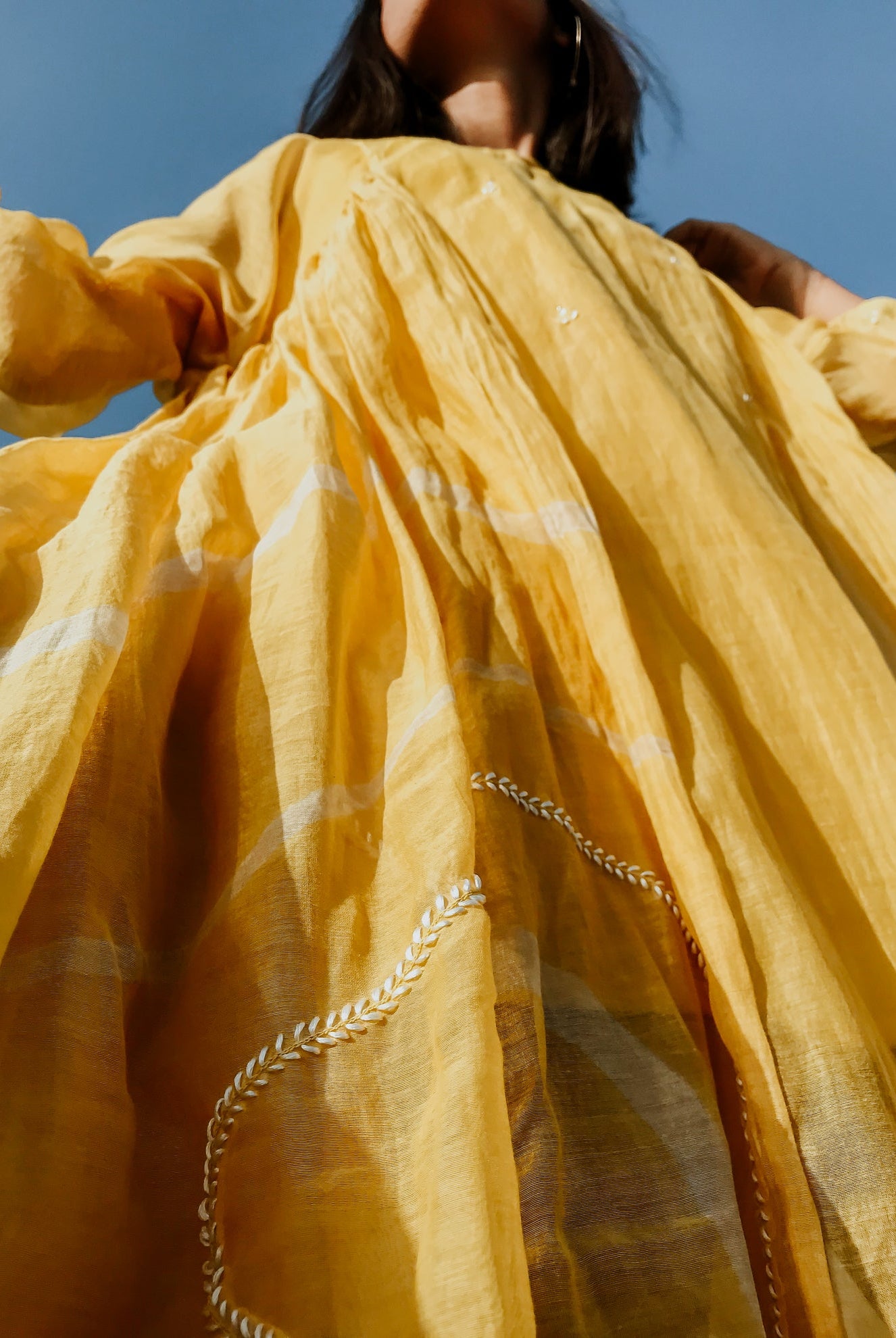 Sunny Yellow Ruzgar Dress - CiceroniNirjara