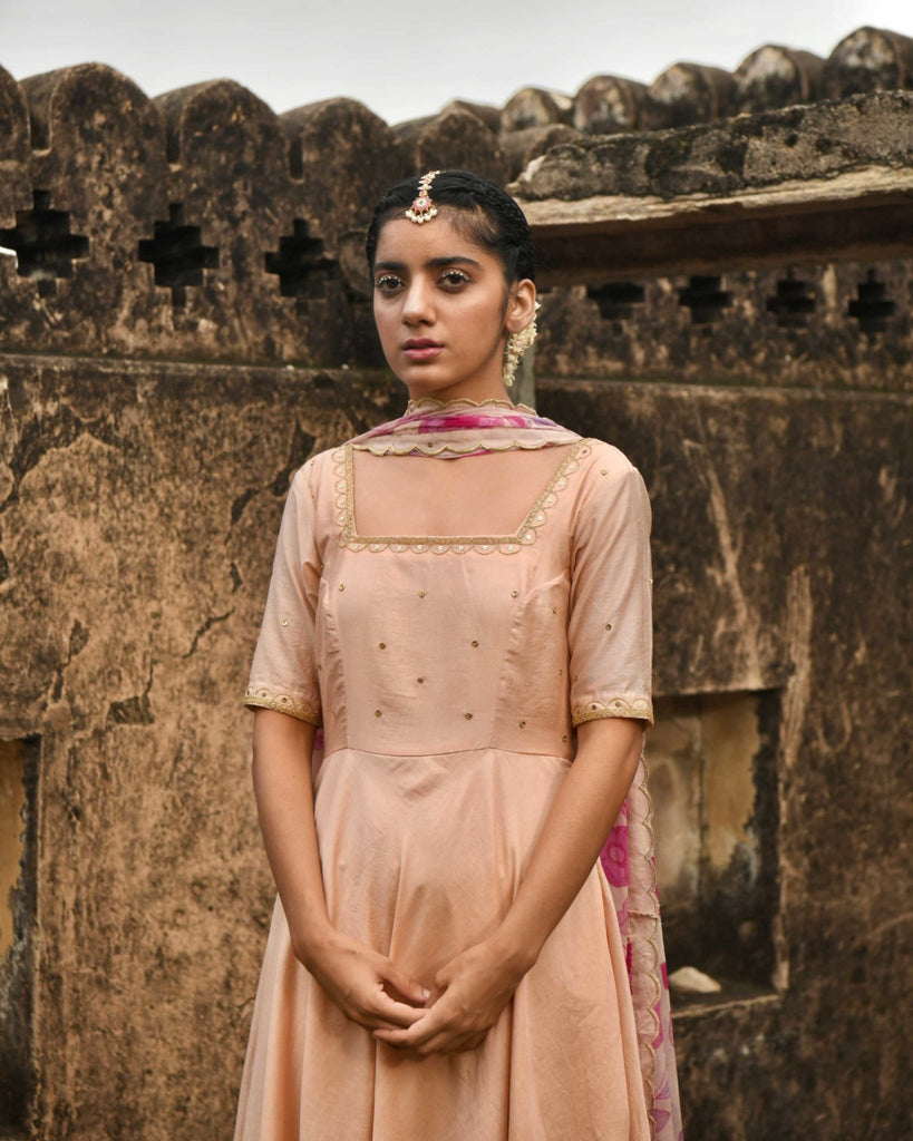 Sunset Blush Kurta Set - CiceroniTaro