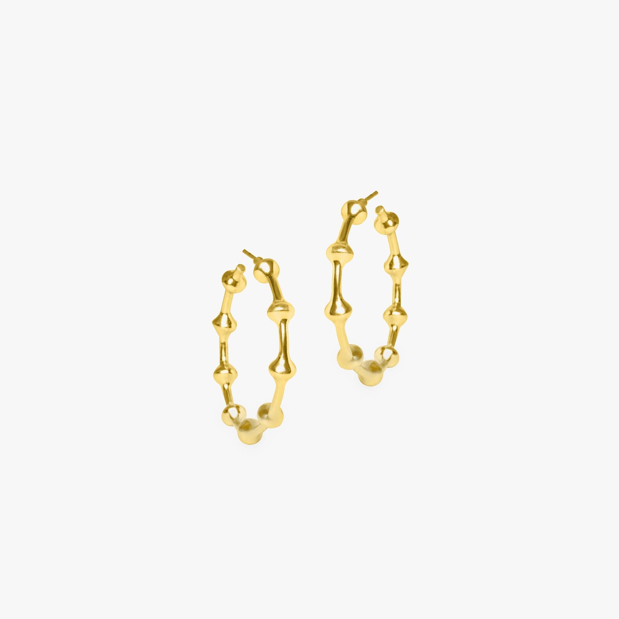 Symphony Hoops - CiceroniEarringsEquiivalence