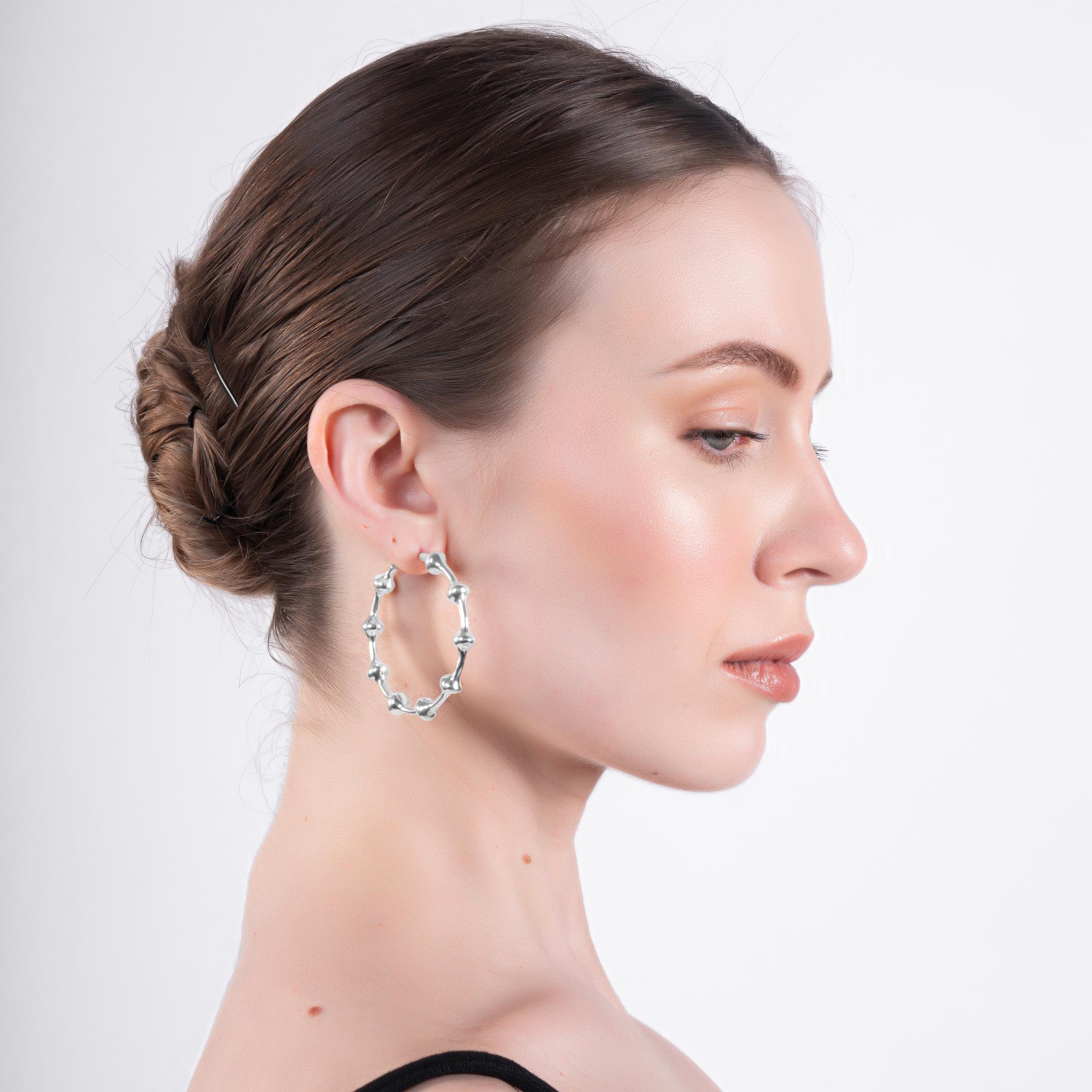 Symphony Hoops - CiceroniEarringsEquiivalence