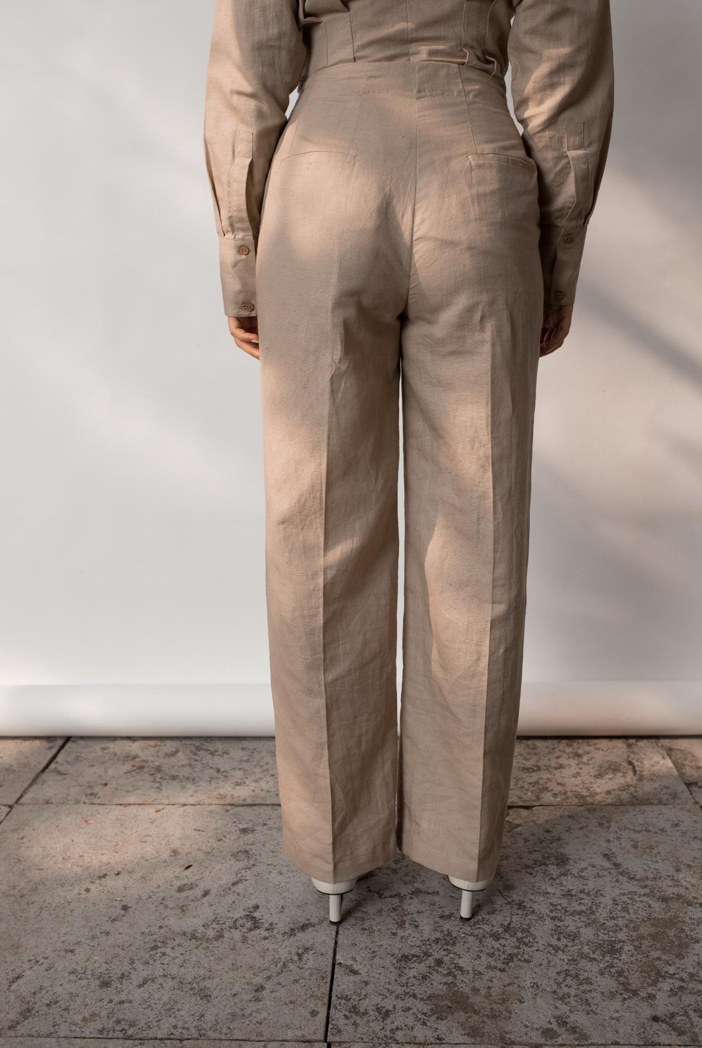 Tailored Pleated Pants - CiceroniPantsAnushé Pirani