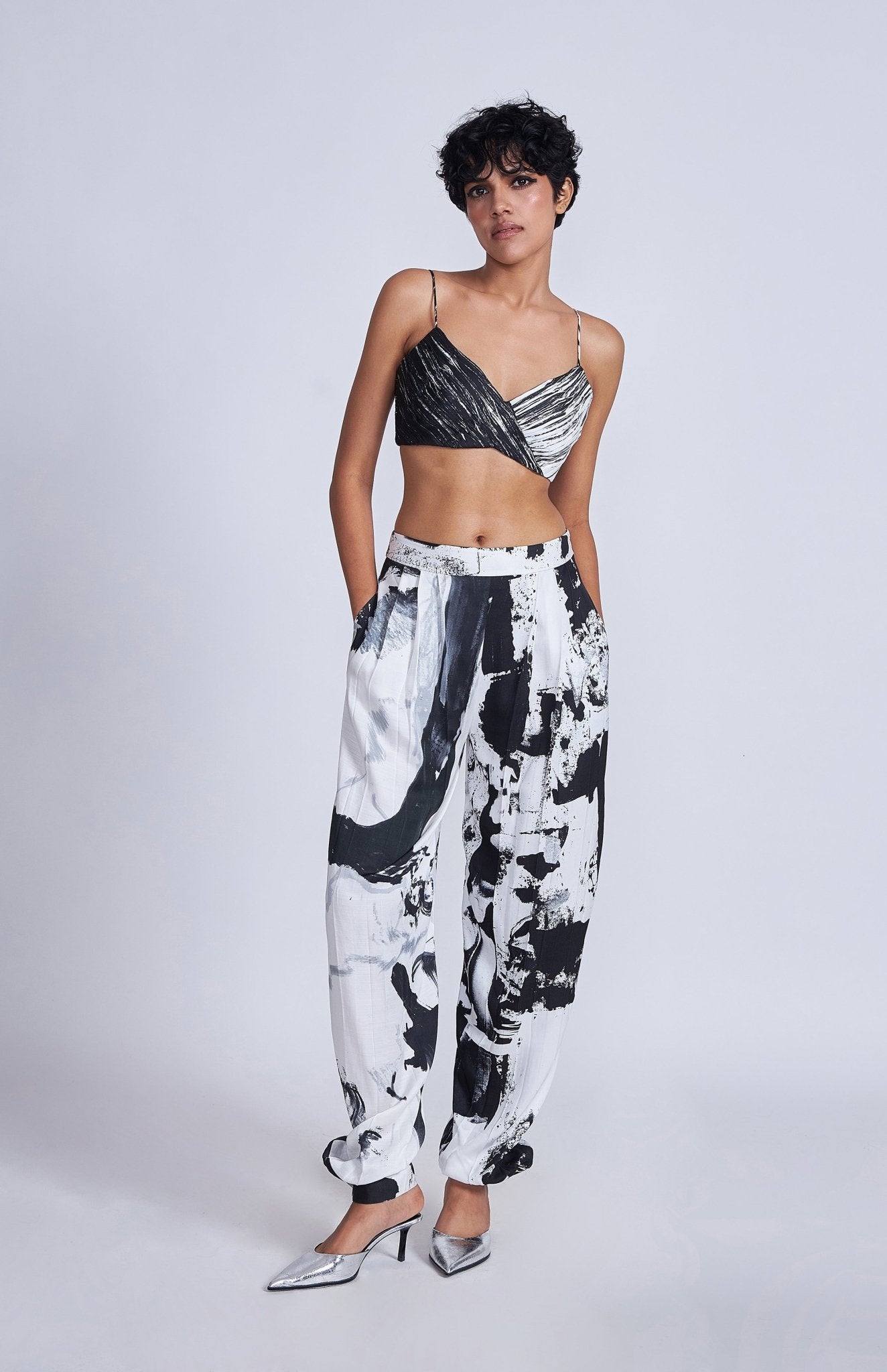 Taki-Tani Pleated Bralette - CiceroniBraletteAdvait