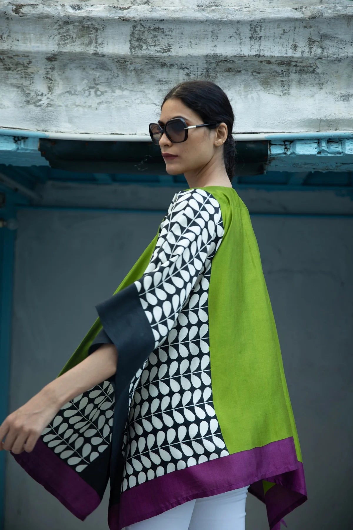 The 'Chota Patta' Kimono - CiceroniKimonoAeshaane