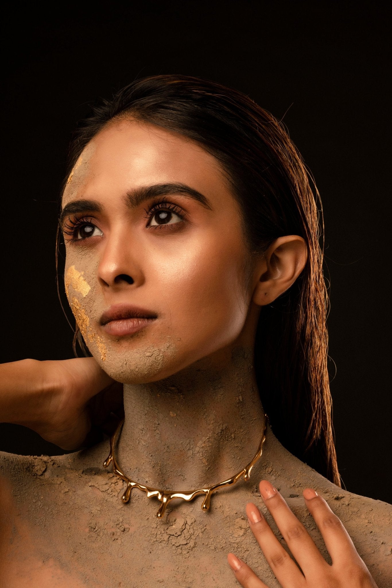 The Golden drop - CiceroniNecklaceAmalgam By Aishwarya