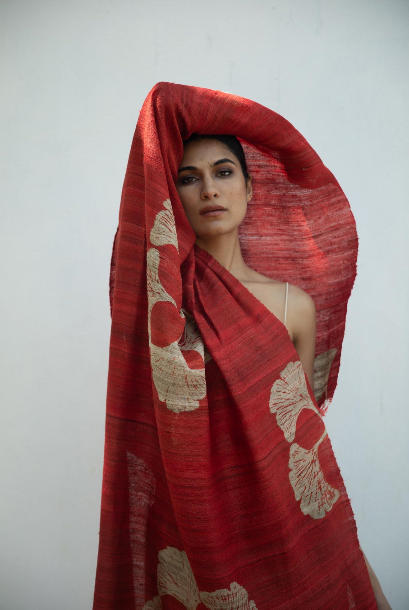 The 'Icho' Tussar Silk Blanket Scarf - CiceroniScrafAeshaane