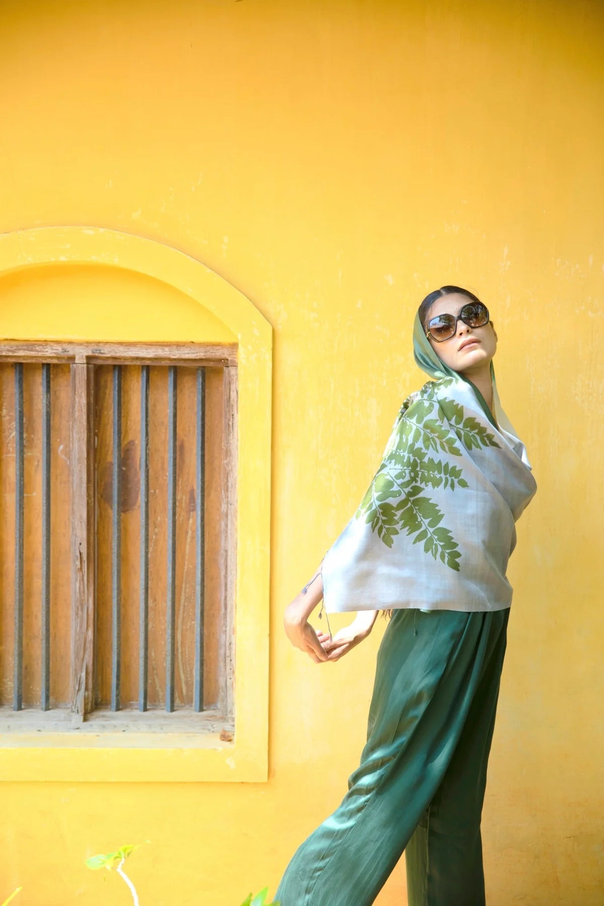 The 'Nivar' Eri Silk Scarf - CiceroniScrafAeshaane