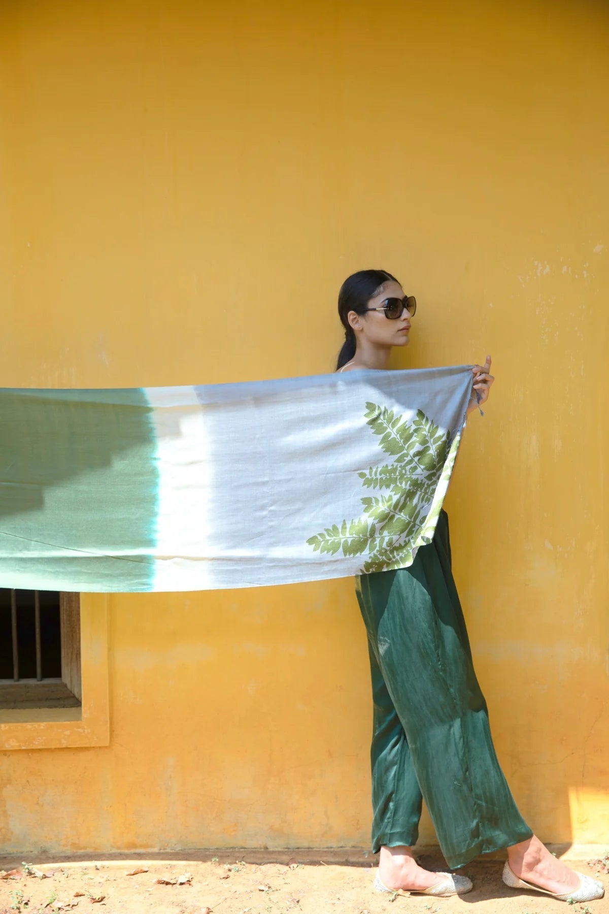 The 'Nivar' Eri Silk Scarf - CiceroniScrafAeshaane