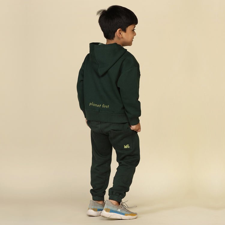 Trees-Please Unisex Joggers Set, Dark Green - CiceroniCo-ord SetMiko Lolo