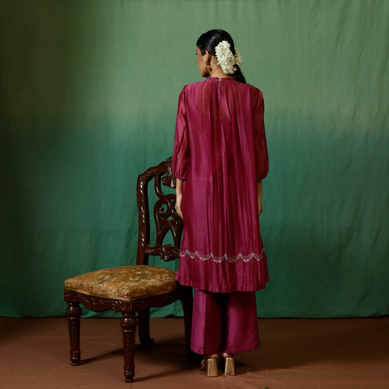 Turmali Kurta Set - CiceroniKurta Set, Festive wearChokhi Chorri